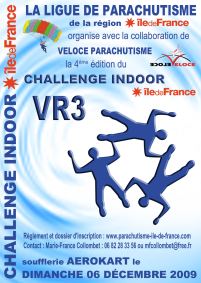 Challenge Indoor VR3 Ile de France 2009